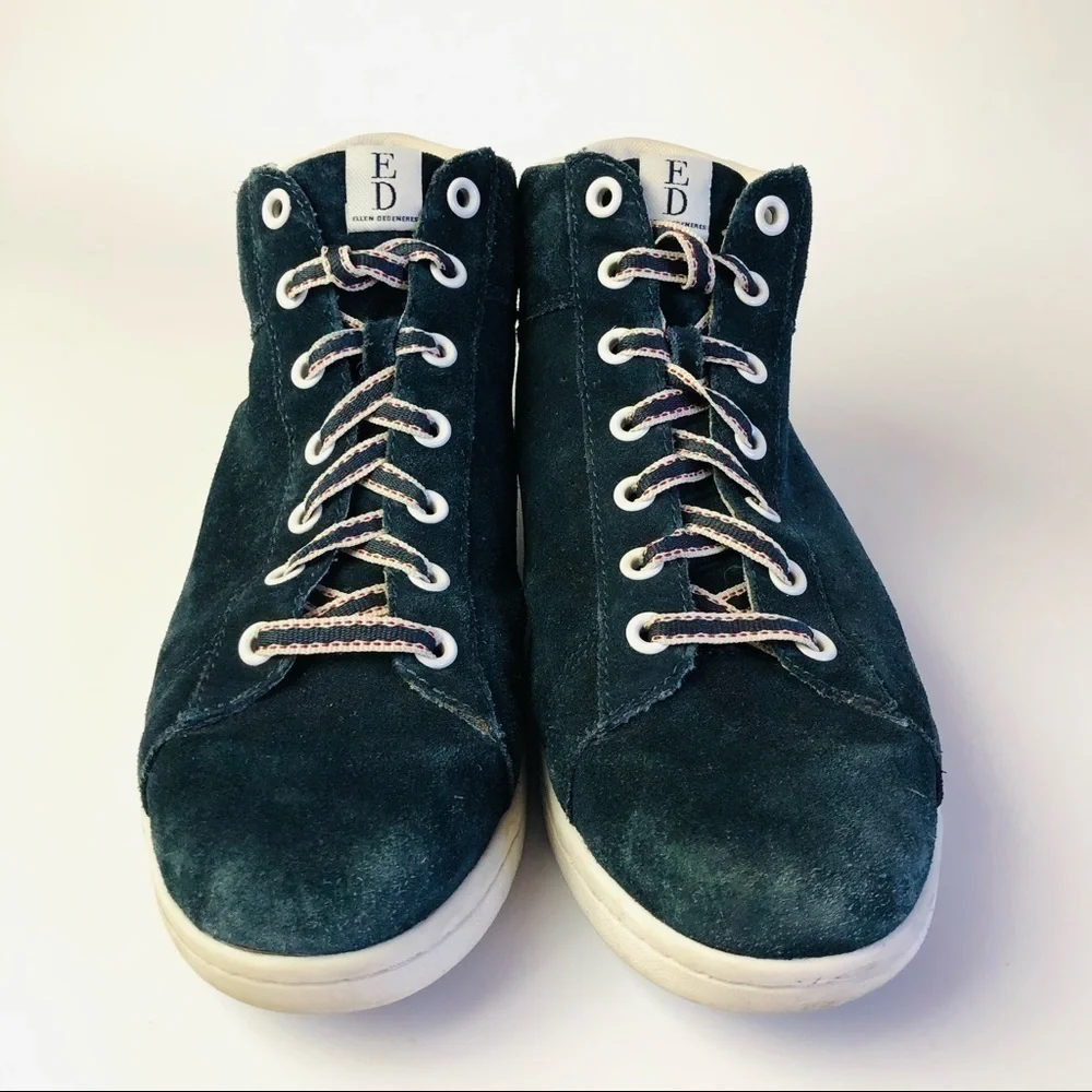 Ellen Degeneres Camarillo Suede High Top Sneaker